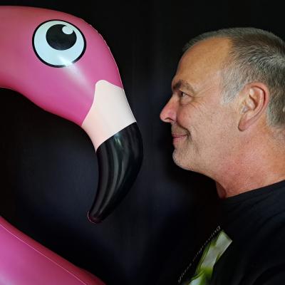 Le flamant rose et Wilhelm Vernim