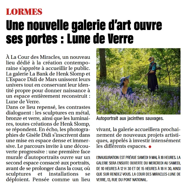 Article du Journal du Centre du 5 mai 2026