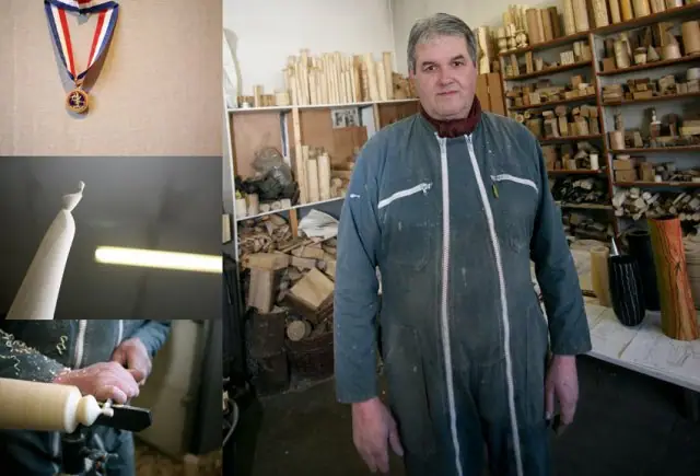 TOURNEUR D’ART SUR BOIS Artisan, ouvrier, qui travaille au tour. Le tour est un dispositif, une machine-outil qui sert à façonner des pièces