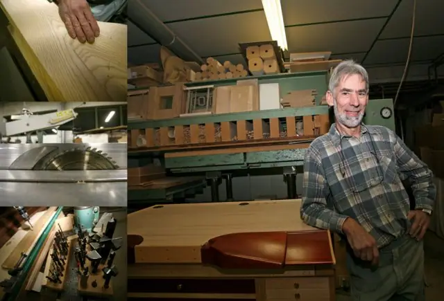 EBENISTE-MENUISIER Artiste de la fabrication de meuble en bois.