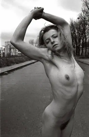 Acrobate de cirque Paris 1996